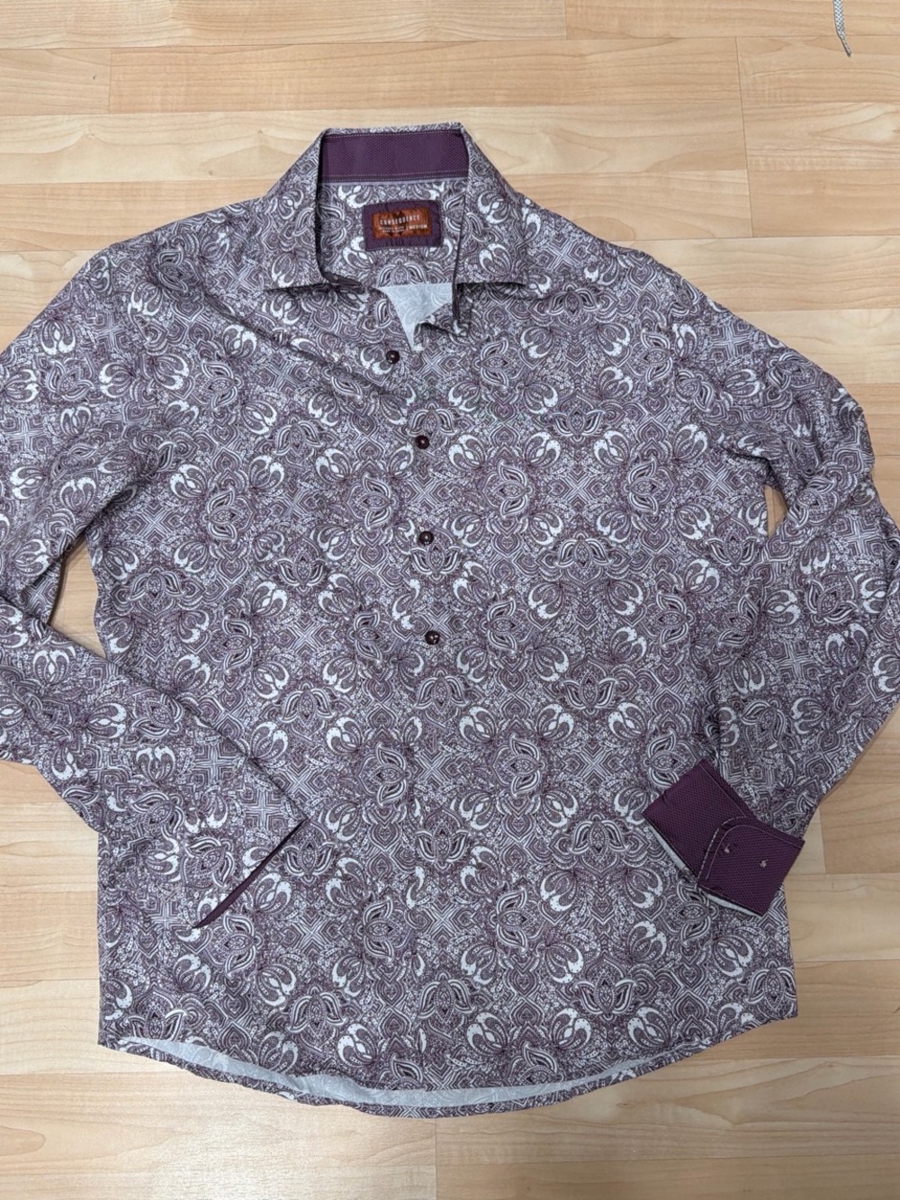 Paisley Print Long-Sleeve Shirt by consequences